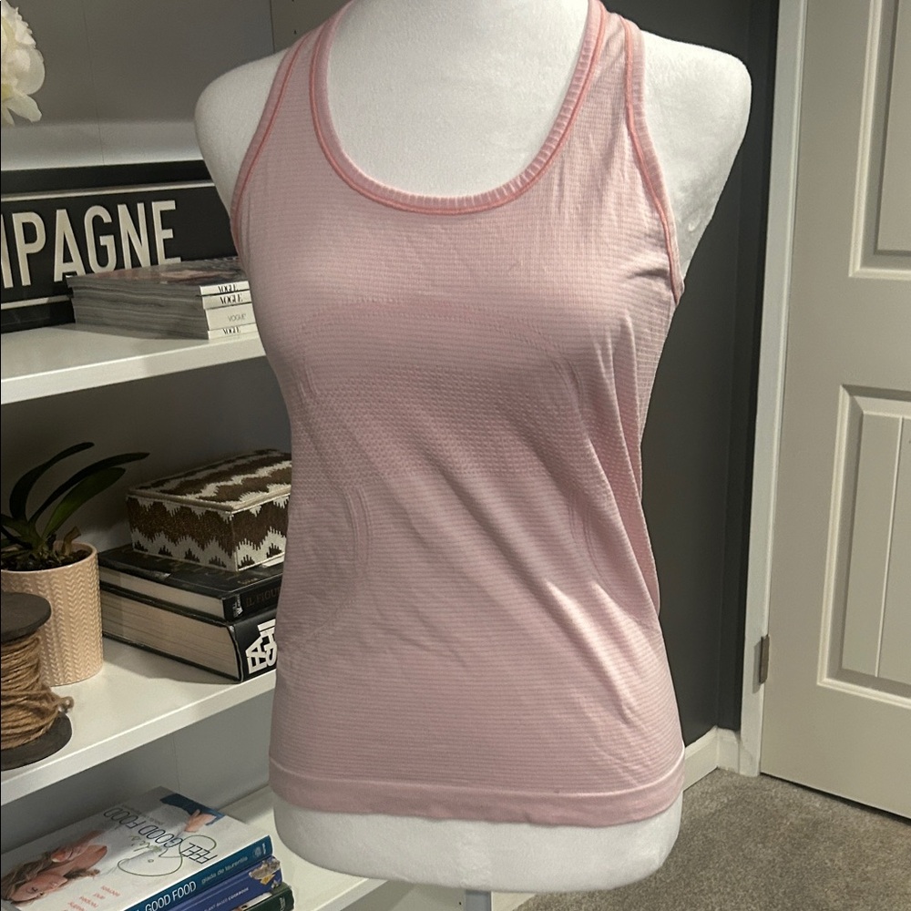 Lululemon Pink Workout Tank Top